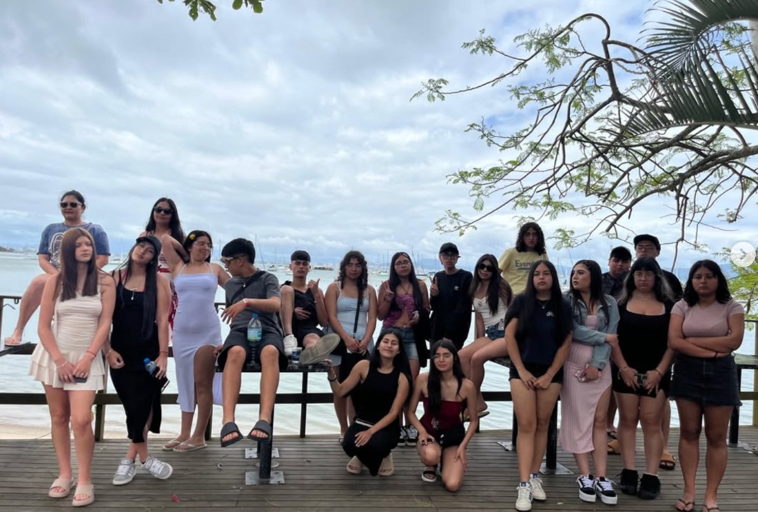 Curso en la playa de Florianópolis, Brasil